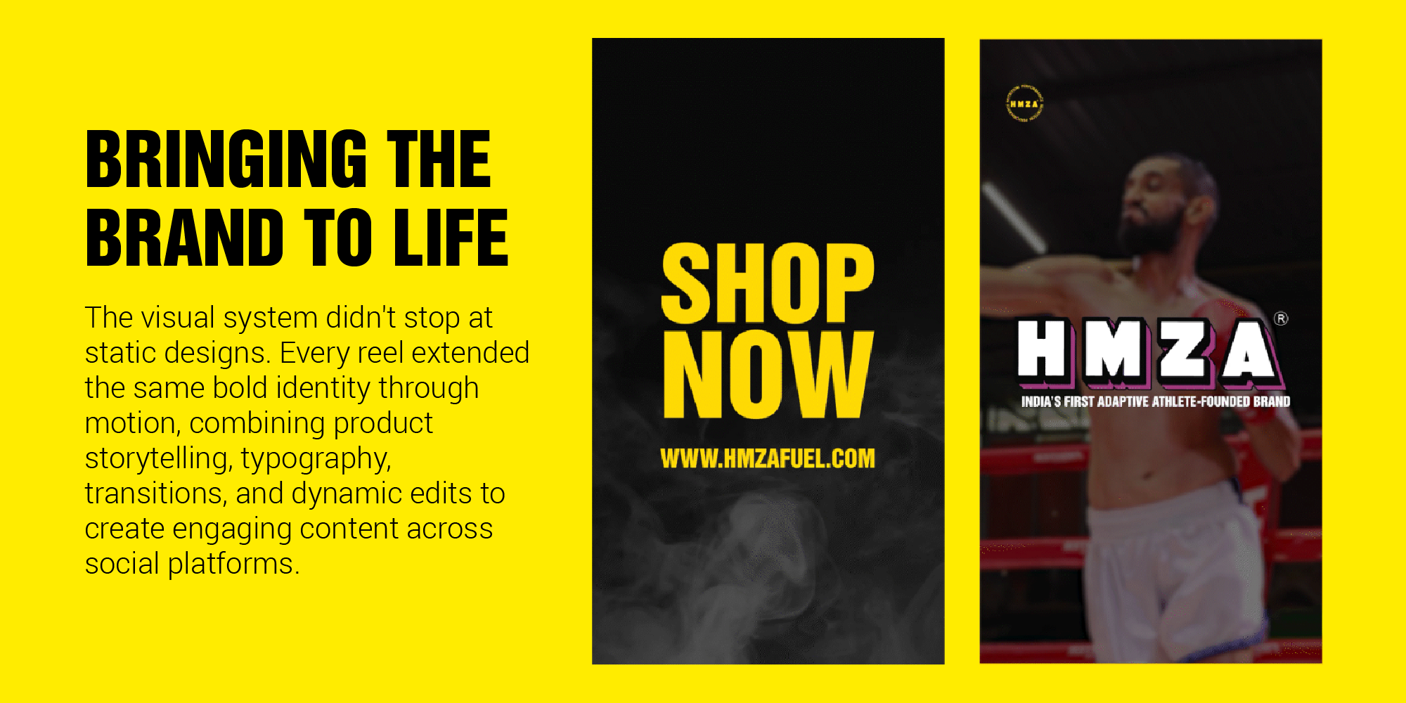HMZA — Bringing the Brand to Life